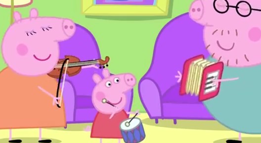 小猪佩奇 第一季：小猪佩奇 第一季：佩奇一家演奏乐器